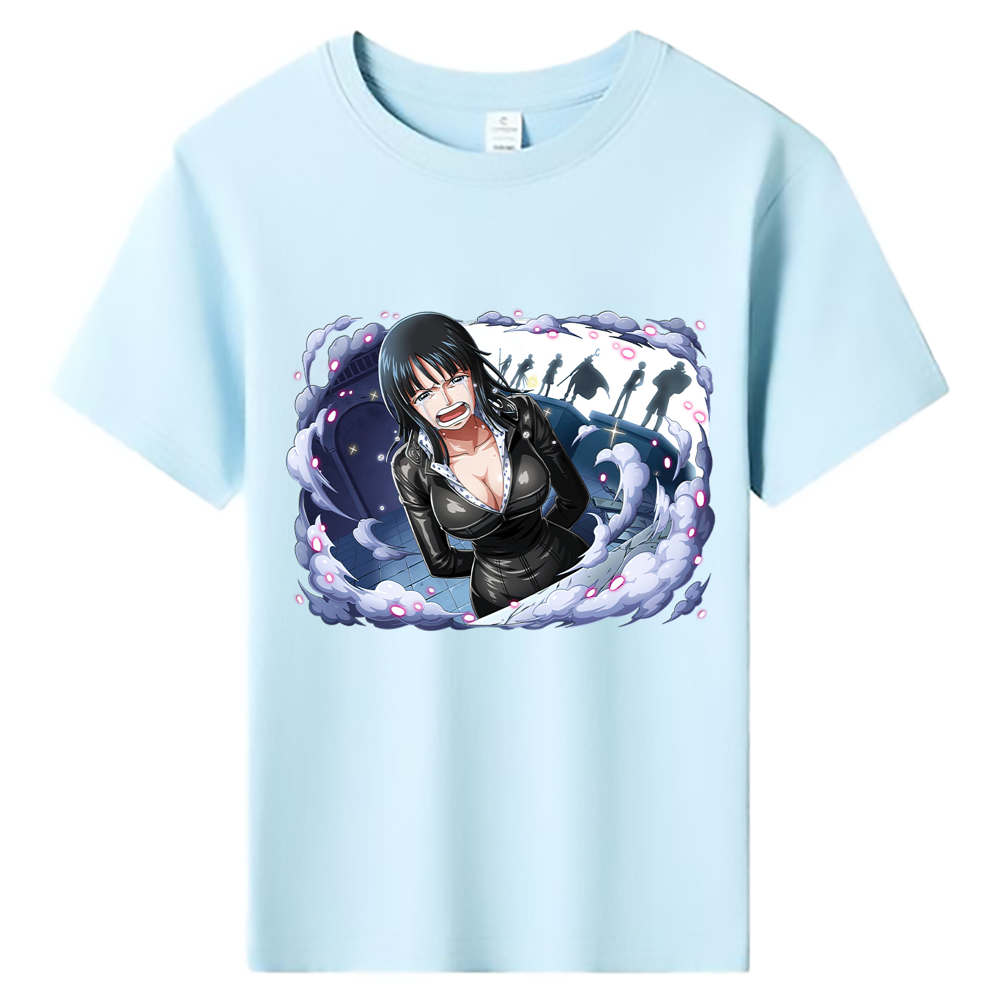 ワンピース ニコ・ロビン ONE PIECE Nico Robin 綿100％キッズTシャツ（フロントプリント）